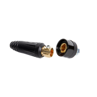 Euro-Typ 50-70mm² Schweißkabelverbinder Stecker Buchse Schnellkabelanschluss für TIG-Brenner Schweißpistolen-Teile