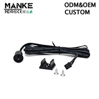 Interrupteur à détecteur de mouvement IR 5A DC12V-24V pour armoires, placards de cuisine, éclairage LED inductif, commande de porte
