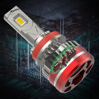 Ampoule de phare de voiture LED Geslla NL Bull Design 180W 21600LM, luminosité élevée, faisceau Hi/Lo, H1 H4 H11 9005 9006 9012 Canbus H7 X5 A3
