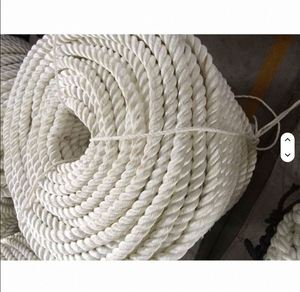 Factory Direct Sale Premium Quality 20mm Nylon Static Rope for <b>Yachting</b> Outdoor Sports 3-Strand Twisted Marine Polyester Mooring - Product Image 1