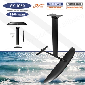 Aile avant ultralégère GY1050 en fibre de carbone hydroptère 105*17cm panneau de surf interchangeable compatible avec les eaux océaniques autres GY - Product Image 2