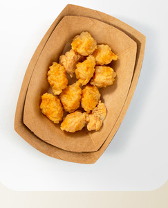 Boîte rigide en papier kraft biodégradable et recyclable avec logo personnalisé, fermeture magnétique, qualité alimentaire, pour sushis, chips, nouilles, bébé - Product Image 3