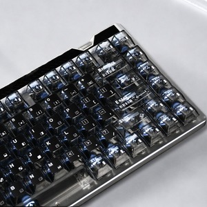 [Custom <span class=keywords><strong>75</strong></span> Keyboard] MTC75 Aluminiumlegierung Mechanische Gaming-Tastatur mit Drehknopf und PC-Tastenkappen für Vertikalintegration/Kreative Anwendungen - Product Image 4