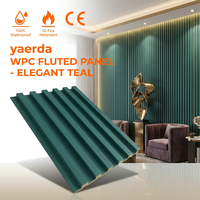 Panel de Pared WPC Coextruido con Grano de Madera 3D, Resistente al Agua y al Fuego, para Decoración de Villas, Hoteles, Hogares y KTV