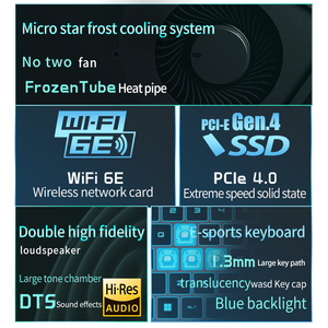 Ordinateur <span class=keywords><strong>portable</strong></span> de jeu <span class=keywords><strong>MSI</strong></span> Katana15 RTX4060 8 Go 2K 165 Hz <span class=keywords><strong>I7</strong></span>-13620H 16 Go DDR5 1 To Ordinateur <span class=keywords><strong>portable</strong></span> de jeu pour étudiants - Product Image 3
