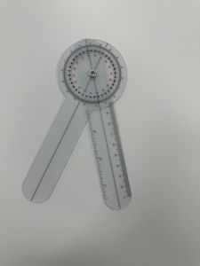 6 inç 8 inç 12 inç 360 derece 180 derece kemik ölçüm cetveli plastik PVC tıbbi hastane çok cetvel Spinals gonyometresi - Product Image 6