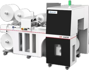 Máquina de Etiquetas Inteligente Guangzhou Jukai LB-C4235, Impresión y Corte Digital, Unidad de Rollo a Rollo, Cartuchos de Tóner - Product Image 1