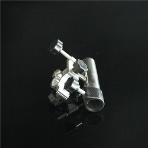 Soporte de acero inoxidable para pesca, accesorio de varilla de soporte con bandeja de cebo ajustable de 23,5 cm de largo - Product Image 1