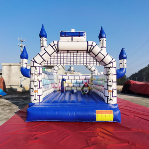 Outdoor kids party jumpers aufblasbare hupfburg Euro <b>castle</b> <b>bounce</b> house inflatable knight bouncy <b>castle</b> - Product Image 1
