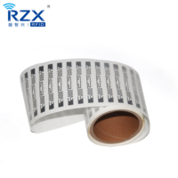 Inlay RFID ISO 18000-6C 860-960Mhz Inscriptible Passif Étiquette UHF Autocollant RFID