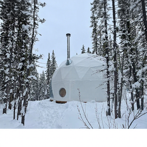 Tenda Trekking tende Glamping cupola di lusso 9m isolato per gli eventi invernali Copulas De Lamping Party all'aperto - Product Image 1
