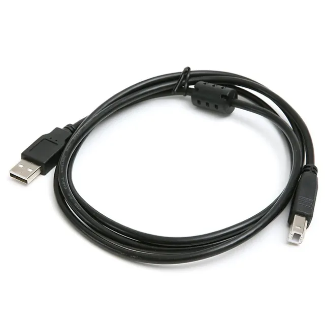 High Quality USB 2.0 Printer Cable 1m PVC Jacket Braid Shielding AM to BM USB for Computer Date Cable