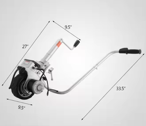 Remorque électrique 12v Dolly Valet Mini <span class=keywords><strong>Mover</strong></span> 3 Remorque Jockey Wheel Moves 5000lbs Rolling Weight - Product Image 4