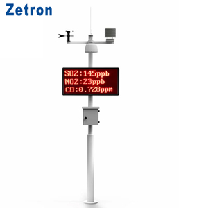 Trạm Theo Dõi Chất Lượng Không Khí Zetron VOC /O3/ CO/ NO2/ SO2/ PM2.5/ PM10 Để Giám Sát Môi Trường Sản Xuất Công Nghiệp - Product Image 3