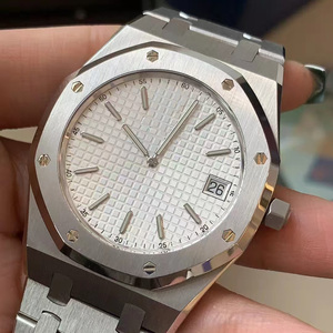 Tùy Chỉnh Chất Lượng Cao Sang Trọng Cơ Khí Người Đàn Ông Của Đồng Hồ Đeo Tay 15500 Phong Cách 316L Sapphire Gương Kính Đồng Hồ Chống Thấm Nước Cho Nam Giới - Product Image 5