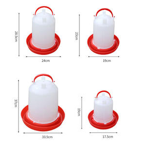 Bebedero Portátil <span class=keywords><strong>para</strong></span> Aves de Corral de Material PP, Diseño Antiderrames Reforzado y Duradero <span class=keywords><strong>para</strong></span> Gallinas y <span class=keywords><strong>Gallos</strong></span> - Product Image 2