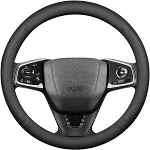 Salida <span class=keywords><strong>de</strong></span> fábrica al por mayor universal antideslizante <span class=keywords><strong>de</strong></span> seguridad <span class=keywords><strong>de</strong></span> <span class=keywords><strong>cuero</strong></span> suave cubierta del <span class=keywords><strong>volante</strong></span> del coche para Tesla modelo S - Product Image 5