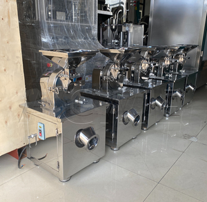 Thép không gỉ cấp thực phẩm khô lá Máy nghiền búa Máy Nghiền thủy tinh Máy nghiền hạt tiêu đỏ chất tẩy rửa bột Máy xay - Product Image 6