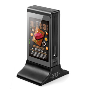 FYD-835S Restaurant Desktop Table Stand WiFi Small Screen Android <strong>Digital</strong> <strong>Menu</strong> Video Advertising <strong>Player</strong> - Product Image 1