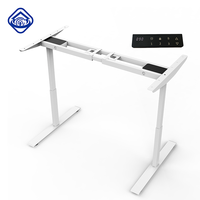 Base de bureau ergonomique Kaiyu intelligente en acier inoxydable modulaire, réglable en hauteur, design moderne, bureau à domicile