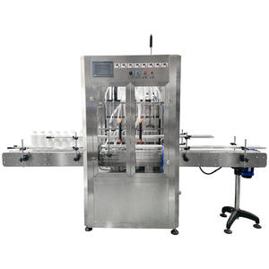 เครื่องบรรจุของเหลวอัตโนมัติ ควบคุมด้วย PLC แบบตั้งตรง ป้องกันฝุ่น 380V สำหรับขวด น้ำผลไม้ เครื่องสำอาง ความแม่นยำสูง - Product Image 1