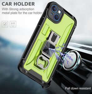 Pantser Schokbestendige Magnetische 360 Bescherming Stand Telefoon Hoesje Voor <span class=keywords><strong>Iphone</strong></span> 14 Pro Max Backcover Met Flesopener - Product Image 5