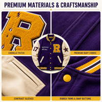 Veste universitaire personnalisée en chenille découpée au laser avec broderie, patch haute définition, veste de baseball Letterman, fabricant, hiver, unisexe