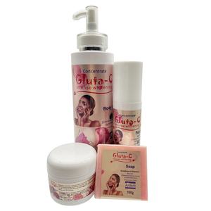Set di Prodotti per la Cura della Pelle Gluta C Intense Whitening Anti-Macchia (Nuovo) Prodotti di Bellezza per Donna - Product Image 6