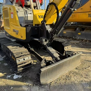 Excavadora hidráulica usada original de Japón, Yanmar Vio17, miniexcavadora compacta con cabina abierta para operaciones en espacios reducidos. - Product Image 5