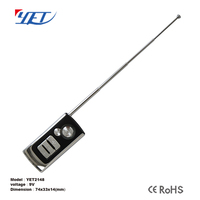 YET2148 Nouvelle télécommande sans fil RF 433,92 MHz à code d'apprentissage pour maison intelligente, pour accès automatique aux portes de garage et barrières
