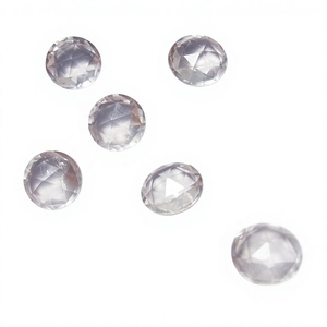 Cuarzo Rosa Natural, Corte Briolette Redondo Facetado, Piedra Preciosa Suelta, Certificado por Terceros, Venta al Por Mayor - Product Image 1