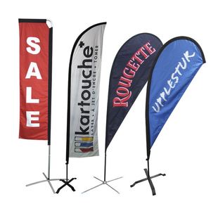 Gran oferta, banderas deportivas de plumas, Bandera de plumas, <span class=keywords><strong>banderola</strong></span> promocional, proveedores, publicidad al aire libre, diseño personalizado, bandera de playa de plumas - Product Image 1