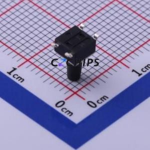 TS-1109S-B-J Tactile Switch SMD-4P,4.5x4.5mm Switch Single Pole Single Throw Round Button 1.6N Vertical Mount - Product Image 2