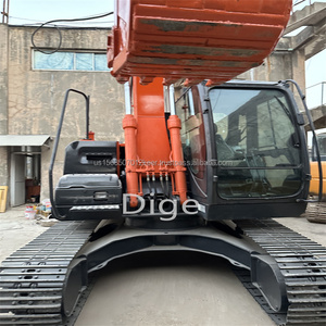 Mini pelleteuse Hitachi ZX130 d'occasion, modèle 2023, moteur d'origine, boîte de vitesses, pompe incluse, 13 tonnes, bonne condition - Product Image 4