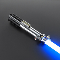 Sabre laser LED RGB en métal authentique, vente en gros directe d'usine, EP5 Graflex ESB, jouet de cosplay Luke Skywalker |   Distributeur OEM