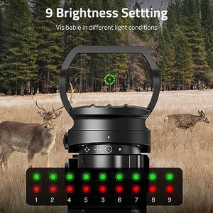Cvlife 4-Có thể điều chỉnh nhôm Red Dot phạm vi <span class=keywords><strong>9</strong></span> độ sáng thiết lập Holographic 20mm gắn kết Red Green Dot <span class=keywords><strong>9</strong></span> độ sáng thiết lập - Product Image 2