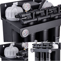 Système de purification par osmose inverse de qualité supérieure 2000 GPD 5 LPM avec auto-nettoyage et lavage à contre-courant pour hôtels, voitures et camping-cars