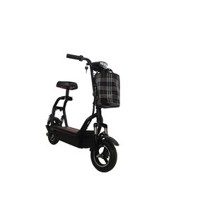 Electric Scooter With Seat Brushless Motor Us <b>Plug</b> 6-8H <b>Charging</b> Time Unisex Two Wheel Scooter - Product Image 4