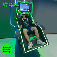 Vr Rotating 360 Simulateur de vol Expérience immersive palpitante 9D VR Arcade Machine de jeu de réalité virtuelle Parc à thème d'attractions