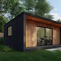 Sauna finlandesa de lujo para exteriores de madera de cedro para 4 personas y 2 personas con función personal de vapor húmedo
