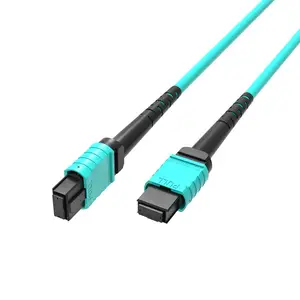 Verlust armes MPO FEMALE/ MALE MULTIMODE OM3 OM4 FIBER OPTIC CABLE MTP MPO Patchkabel Trunk Cable