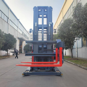 Chariot élévateur électrique de 1,5 tonne pour entrepôt, transpalette tri-directionnel - Product Image 3