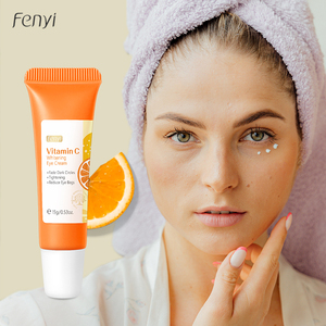 Crème Contour des Yeux OBM Légère et Raffermissante aux Peptides, Éclaircissante, Hydratante, Anti-Rides, à la Vitamine C et au Collagène - Product Image 1