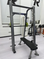Machine Smith Commerciale ROSEN en Acier Galvanisé pour Musculation, Angle de Barre 7 Degrés, Équipement de Gymnastique pour Entraînement de Force