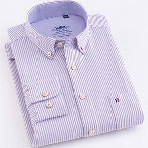 Ropa de moda para hombres, 2020 de los hombres de manga larga t camisas para <span class=keywords><strong>hombre</strong></span> camisa Formal - Product Image 5