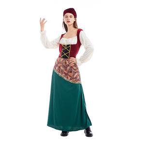 Costume de diseuse de bonne aventure pour femmes en gros Robe fabuleuse de diseuse de bonne aventure pour adulte d'Halloween - Product Image 2