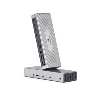 Venta al por mayor Thunderbolt 4 <span class=keywords><strong>Docking</strong></span> <span class=keywords><strong>Station</strong></span> ODM OEM USB C <span class=keywords><strong>Docking</strong></span> Stations Universal con 98W Power Delivery Quad Display Hub Dock - Product Image 4