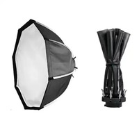 Accessoires pour studio photo : Softbox octogonal pliable de 55 cm pour flash d'appareil photo