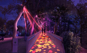 Luz de proyección para exteriores para decoración de parques y árboles en eventos de Navidad y Año Nuevo - Product Image 1