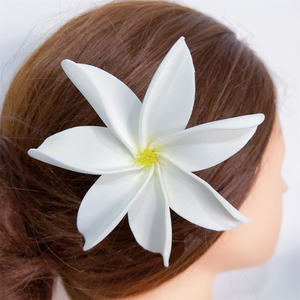 Fournisseur d'usine 10CM EVA Mousse Cheveux Pick Artificielle Hawaii Dance Party Fleur Décorative Femmes Accessoires - Product Image 1